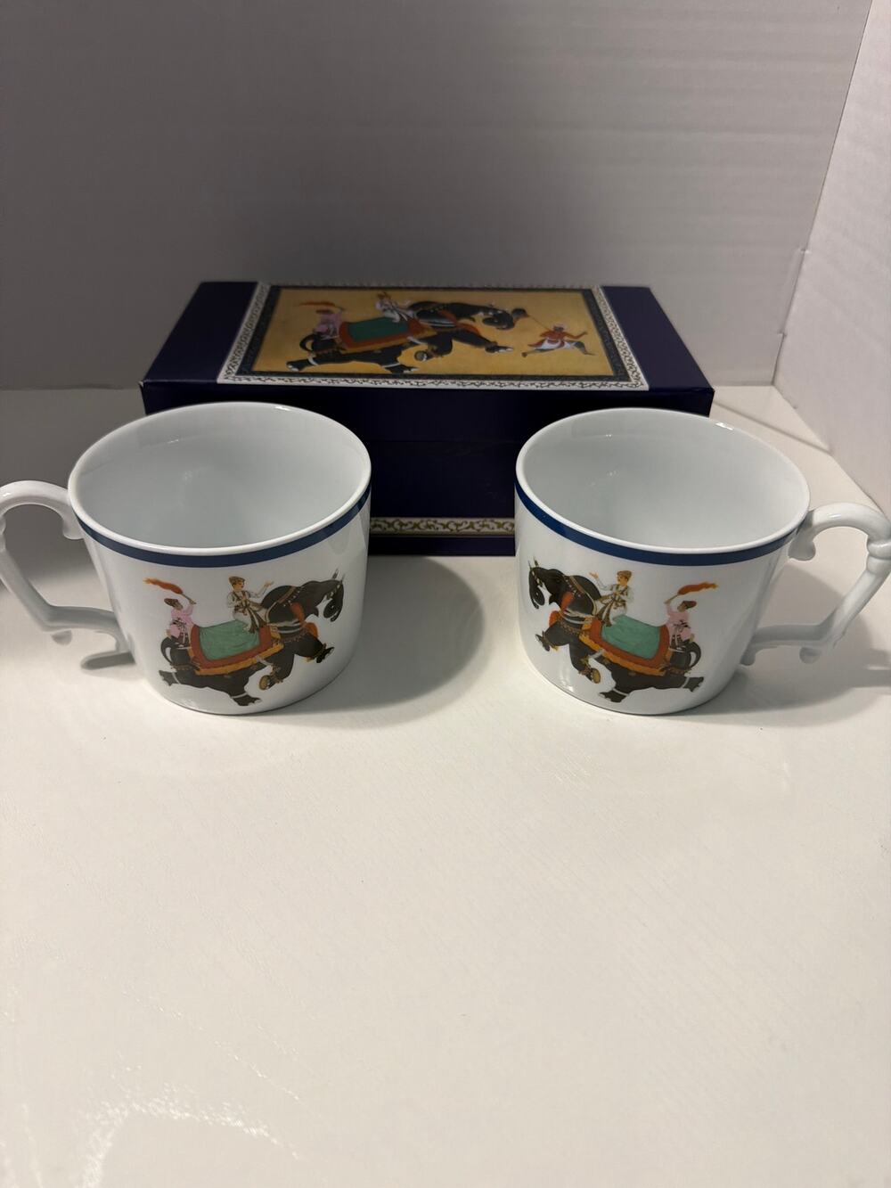 Set of Miguel Elephant coffee mugs by The Metropolitan Museum of Art